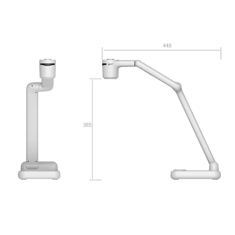 4K Document Camera Visualizer for Teaching LED Light Auto/manual Control