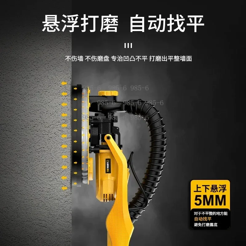 Self-vacuum Wall Grinder, Telescopic Long Reach Giraffe Sander for Drywall & Surface Polishing