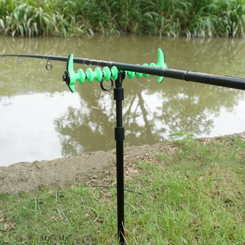 الصيد رود بقية رئيس 1 قطعة المغذية قضيب بقية رئيس البلاستيك الكارب الصيد رود بقية رئيس لصيد الأسماك الطنانة بار الصيد اكسسوارات #6