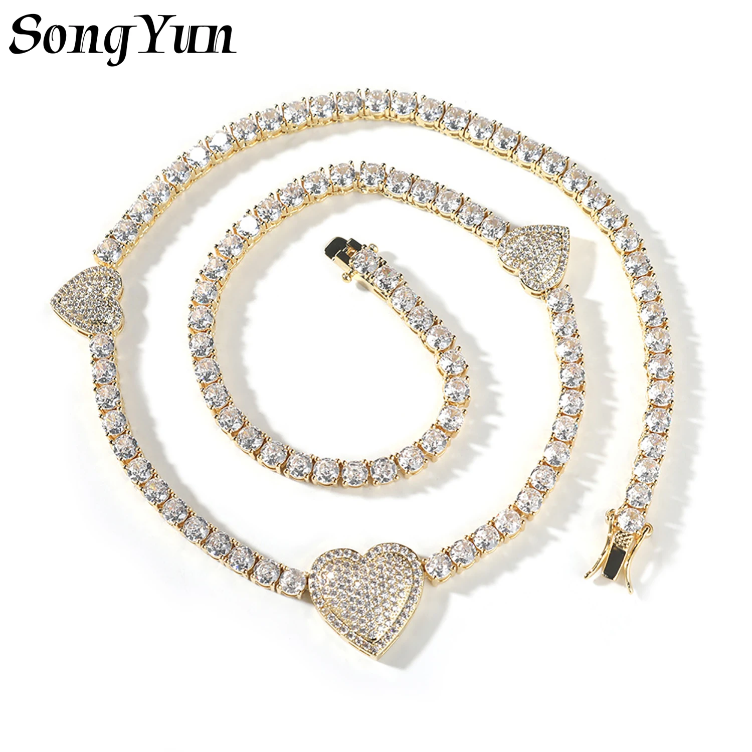 

SongYun Jewelry MHT Quality Brass Necklace Pendant Chain CZ 7A Zircon Daughter Gift Statement Jewelry Women Necklaces Jewelry