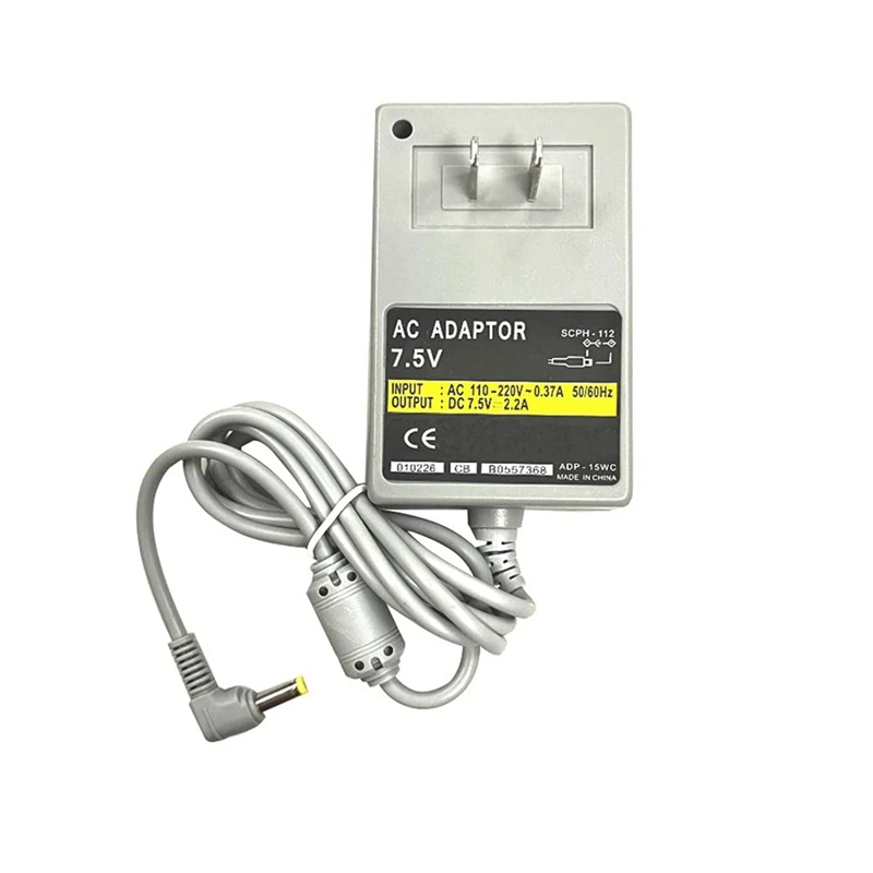 Game Console Adapter Charger AC Power Adapter Durable Auto-Voltage For Sony Playstation PS1 Psone Slim