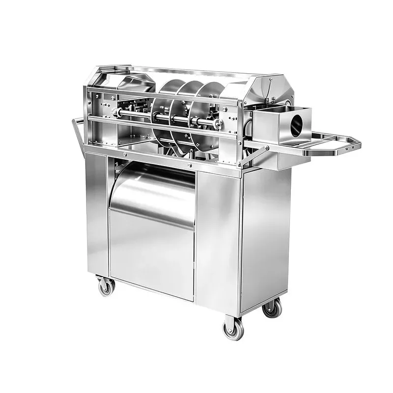 Sugarcane peeling multi-functional small slicing machine, street stall, electric new peeling