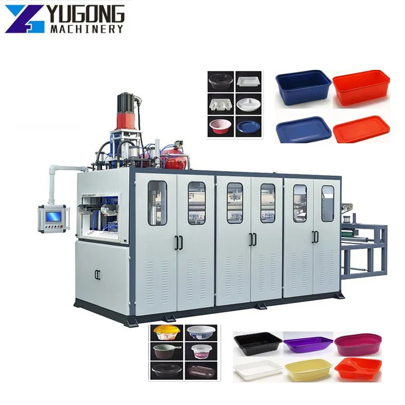 Automatic Bassage Pulp Plate Making Machine Fiber Moulding Machine  Tableware Machine Disposable Paper Plate Machine