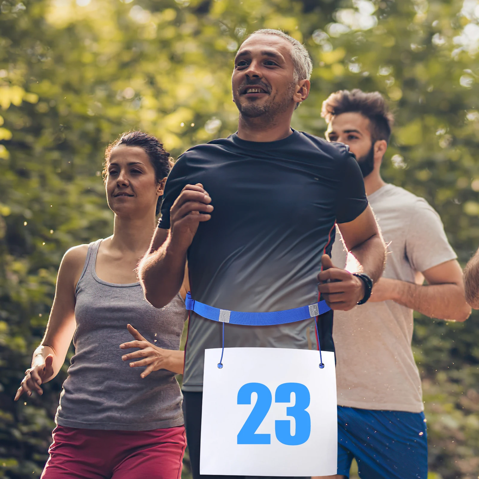 

Hiking Waist Belt Race Multifunction Polyester Sports Running Number Competition