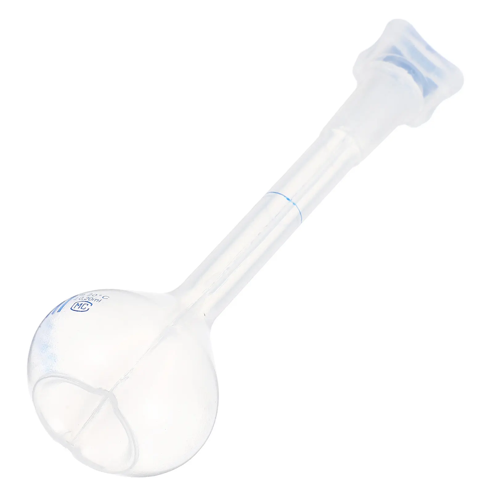 25Ml Transparent Science Volumetric Flask Polypropylene Lab Reagent Bottle for Precise Mixing Dispensing and Storage in Research