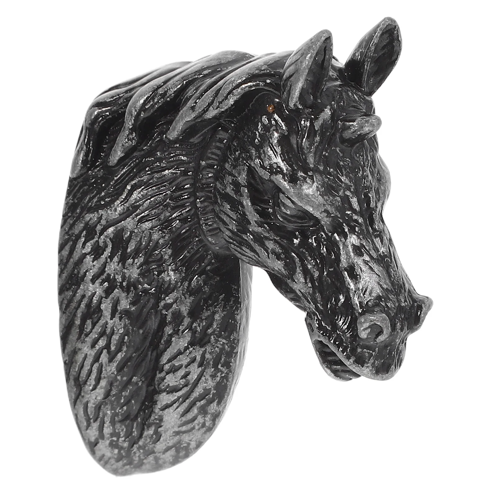 

Dressing Table Hand Holding Horse Head Animal Cabinet Knobs Zinc Alloy Bronze Drawer