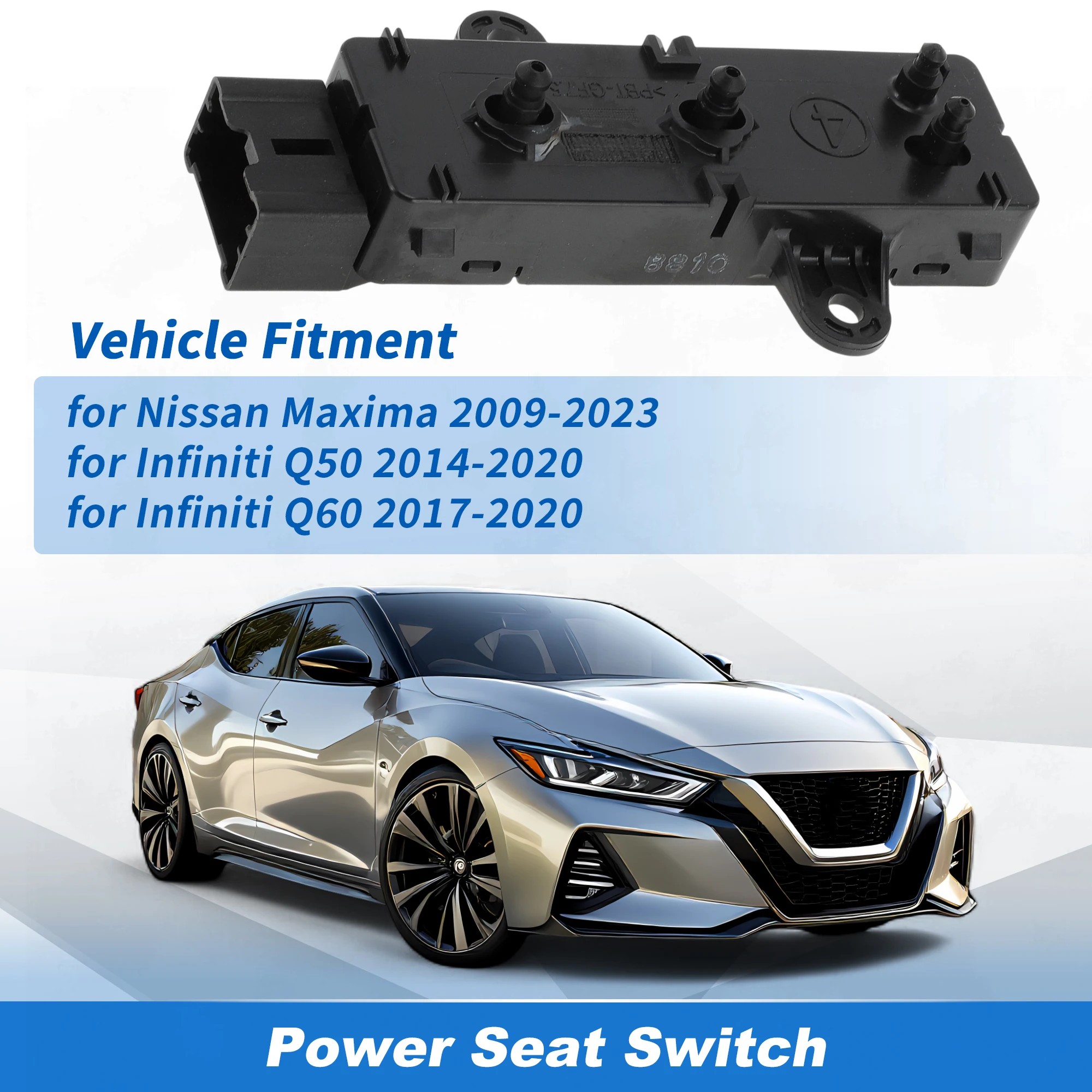 

UXCELL передний левый переключатель сиденья 870664HA0A для Infiniti Q50 2014-2020 Q60 2017-20