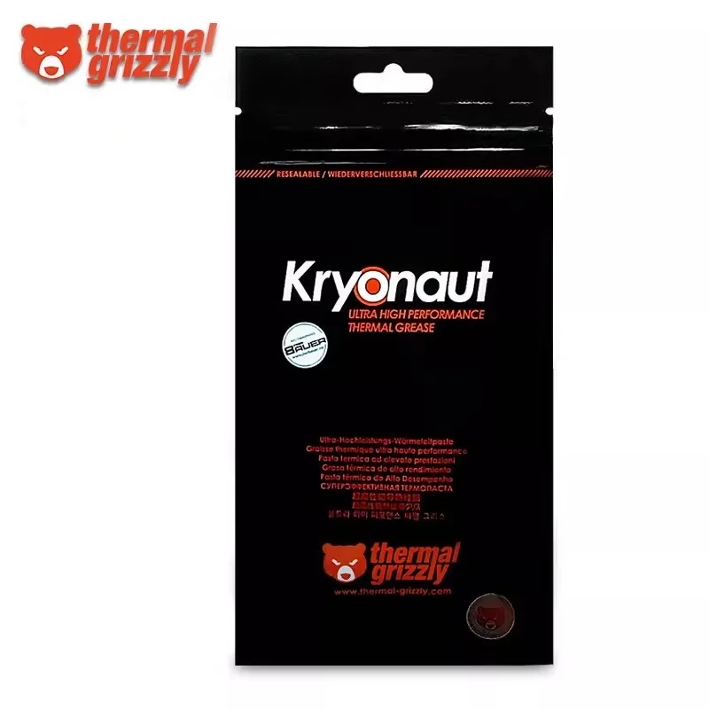 Thermal Grizzly Kryonaut Conductive Silicone Grease CPU Heat Dissipation Silicone Thermal Conductivity