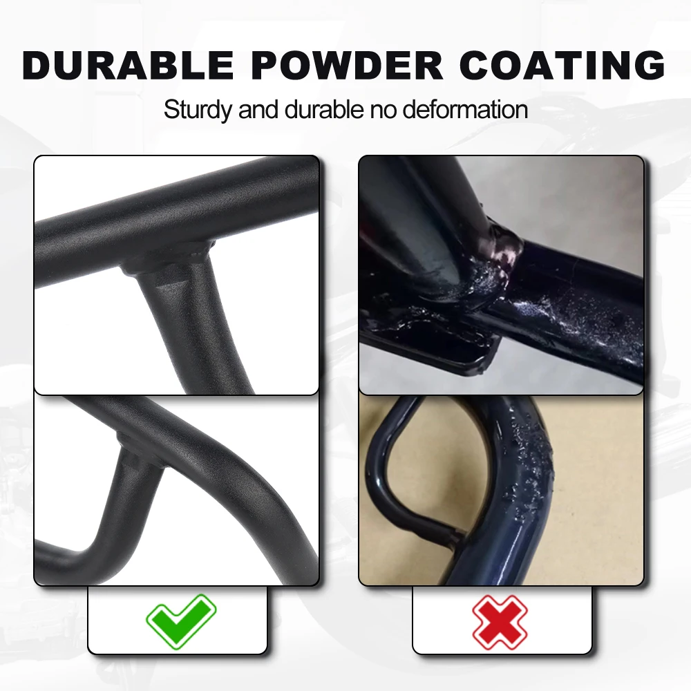 Barras de choque laterales para motocicleta, parachoques de Panel para Honda CRF 1100L Africa Twin 2024-2025, Protector de marco de carenado, Protector de cubierta lateral