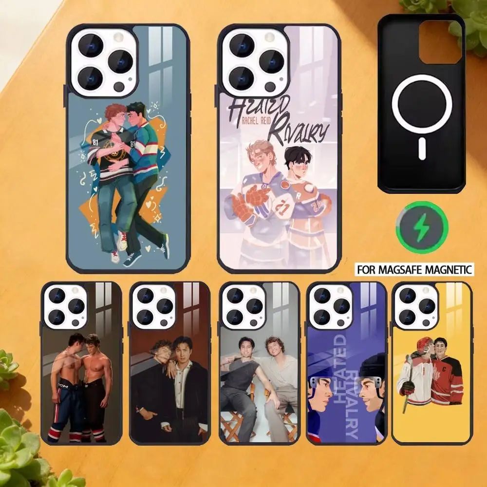 

H-Heated Rivalry Shane And Ilya Phone Case For iPhone 17,16,15,14,13,12,Plus,Pro,Max for Magsafe Magnetic Wireless Charging