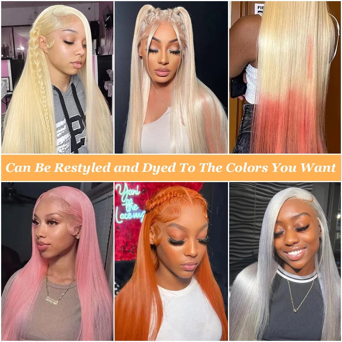 باروكة أمامية من الدانتيل الشفاف عالي الدقة 13*6 مستقيمة مقاس 36 بوصة وكثافة 220% # 613 شعر مستعار بشري برازيلي حقيقي أشقر عسلي للنساء