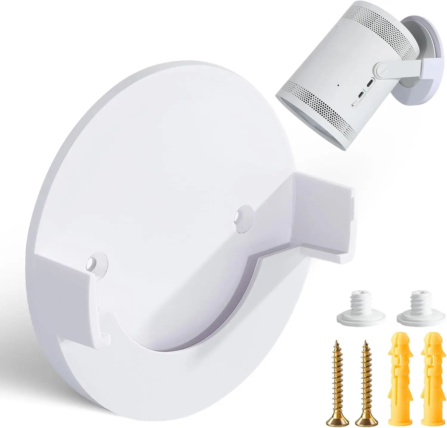 New Freestyle wall Bracket for Samsung Freestyle Projector Ceiling mounting Bracket, Freestyle 2-piece wall Bracket,
