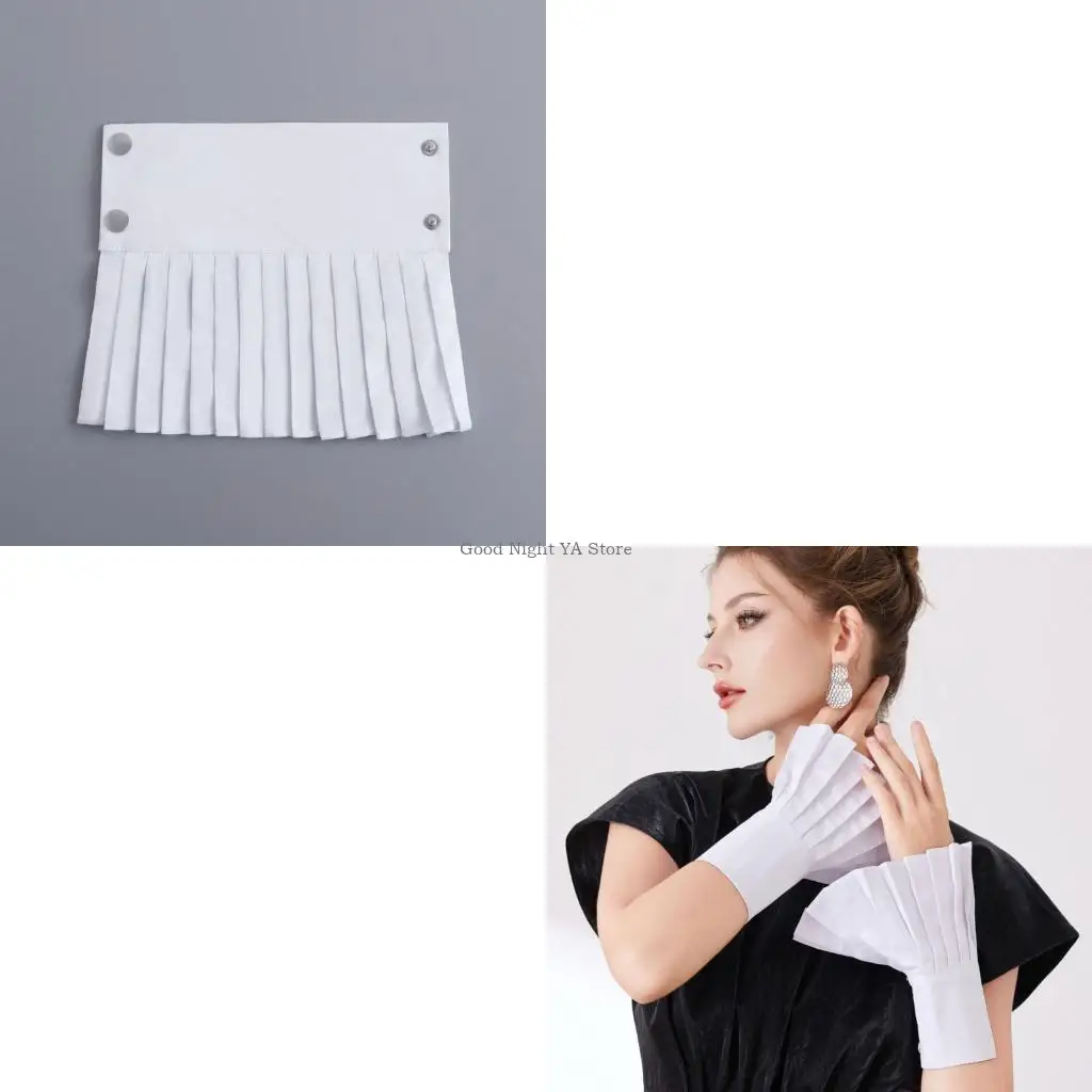 

Декоративные рукава для офиса, женский свитер, искусственные манжеты на запястье, съемные нарукавники для различных случаев