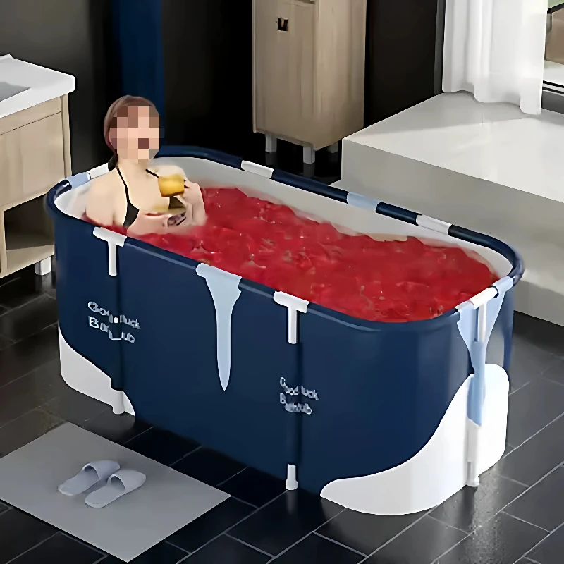 Clearance Free Standing Bath Tub Lazy Adults Portable Choice Bath Tub Soaking Foldable Vasca Da Bagno Pieghevole Spa Supplies