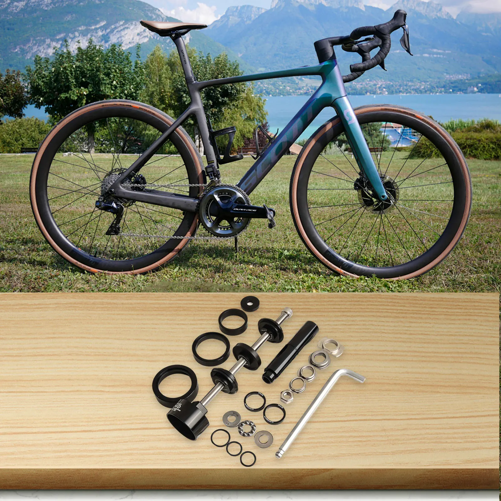 

Bike Tool Kit Bottom Bracket Installation Removal Tool Bicycle Bottom Bracket Bearing Remover For BB86/BB30/BB91/BB92/PF30 Parts