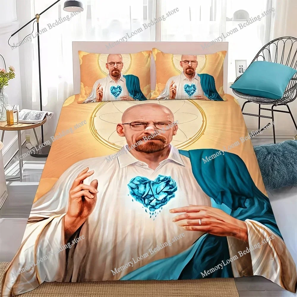 

Film B-Breaking Bad Los Pollos Duvet Cover Set Bedding Soft Laundry Cotton Bed Four Seasons Student Dormitory Home Textile741