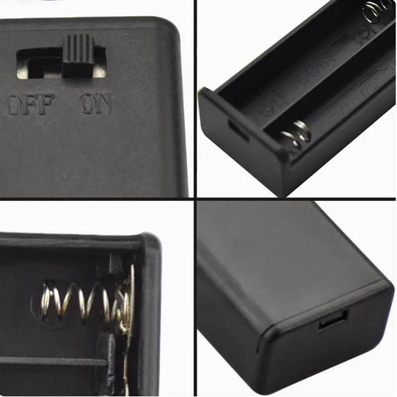 1pcs 2AAA 두 번째 번호. 7 배터리 박스 bbc 마이크로:비트 스위치 배터리 홀더 3V