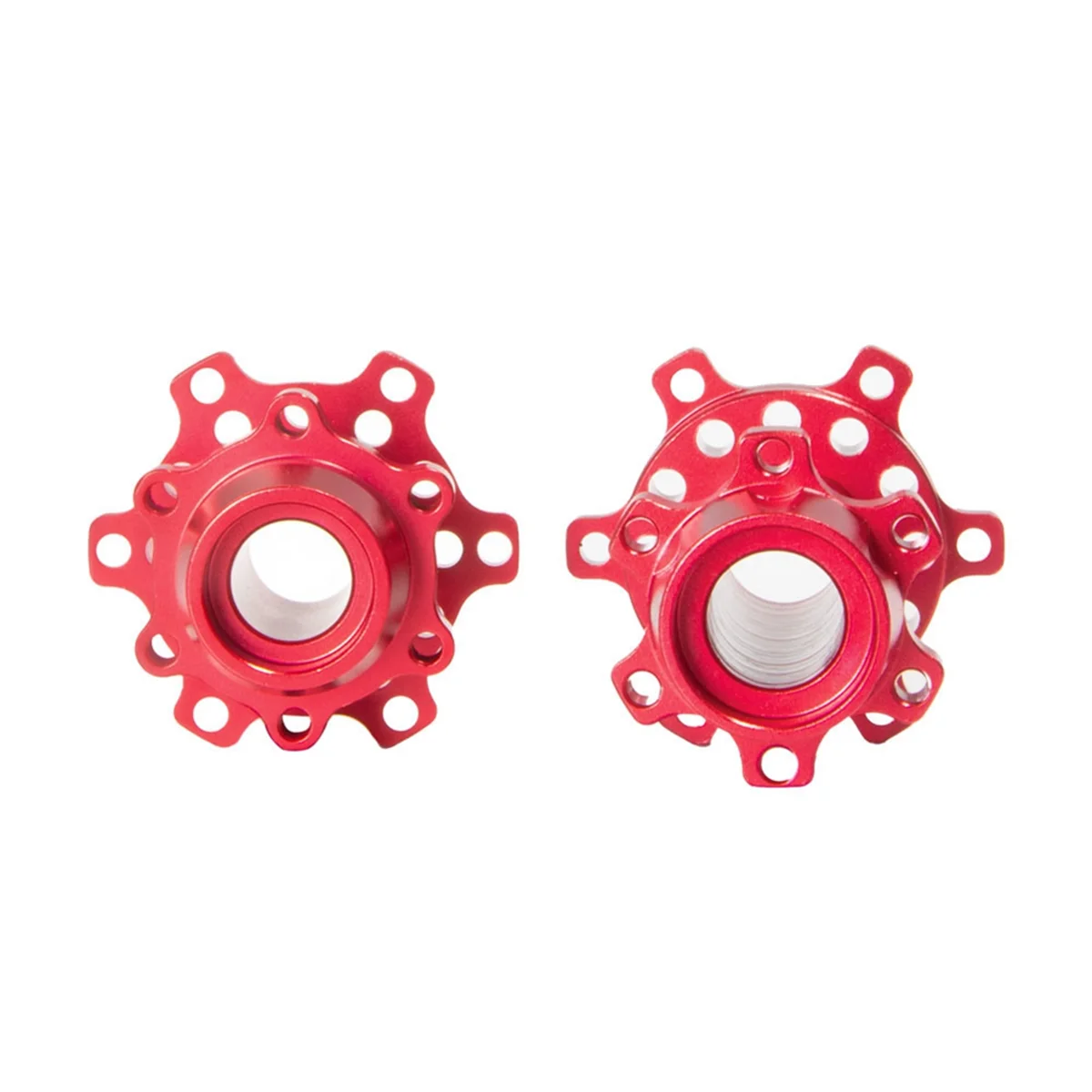 For LOSI 1/4 Promoto-MX Electric Motorcycle Aluminum Alloy 7075 Front and Rear Axles 262012 Red