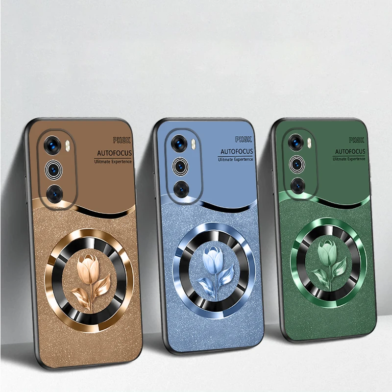 

Golden circle tulip For Motorola Moto G 04 G05 14 15 24 34 35 54 55 75 84 85 Edge 40 50 Fusion 60 Fusion TPU soft phone case