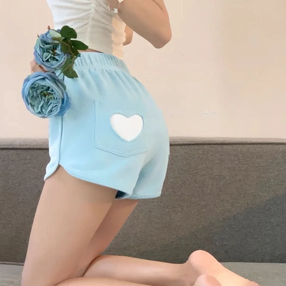 Summer Female Short Pants Loose Women's Shorts With Waist Pocket Baggy Offer Original Hot Wholesale Aesthetic Youthful Casual