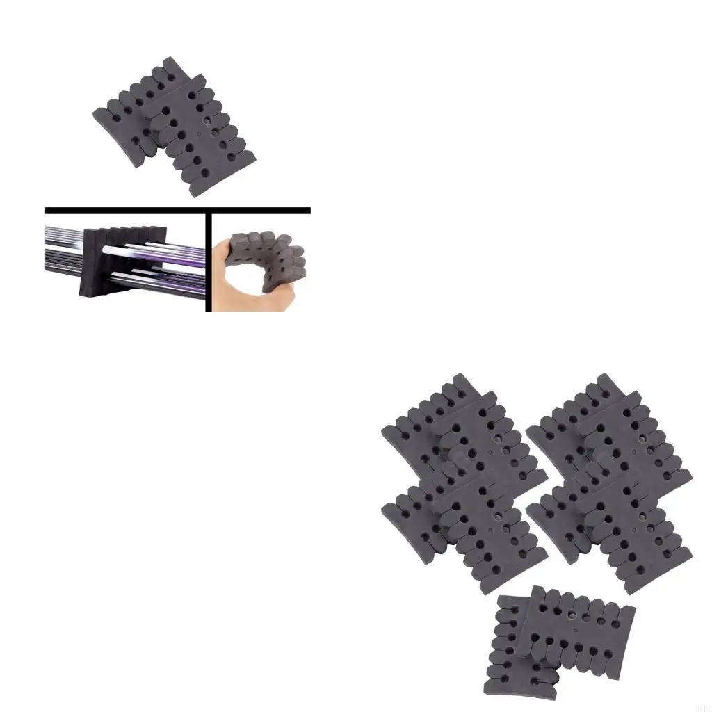 10Pcs Foam Arrows Protector Rack Separator Bracket Arrows Separator Shelf Light Weight Arrows Holder Easy to Use