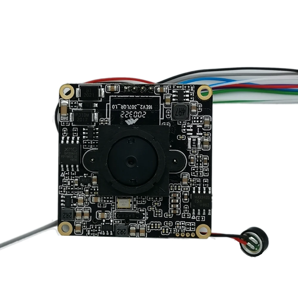 Mini Wifi 2MP 1080P 5MP HD P2P Size 38*38mm Audio Wireless IP Camera Module SD Card Slot For Home CCTV Camera System
