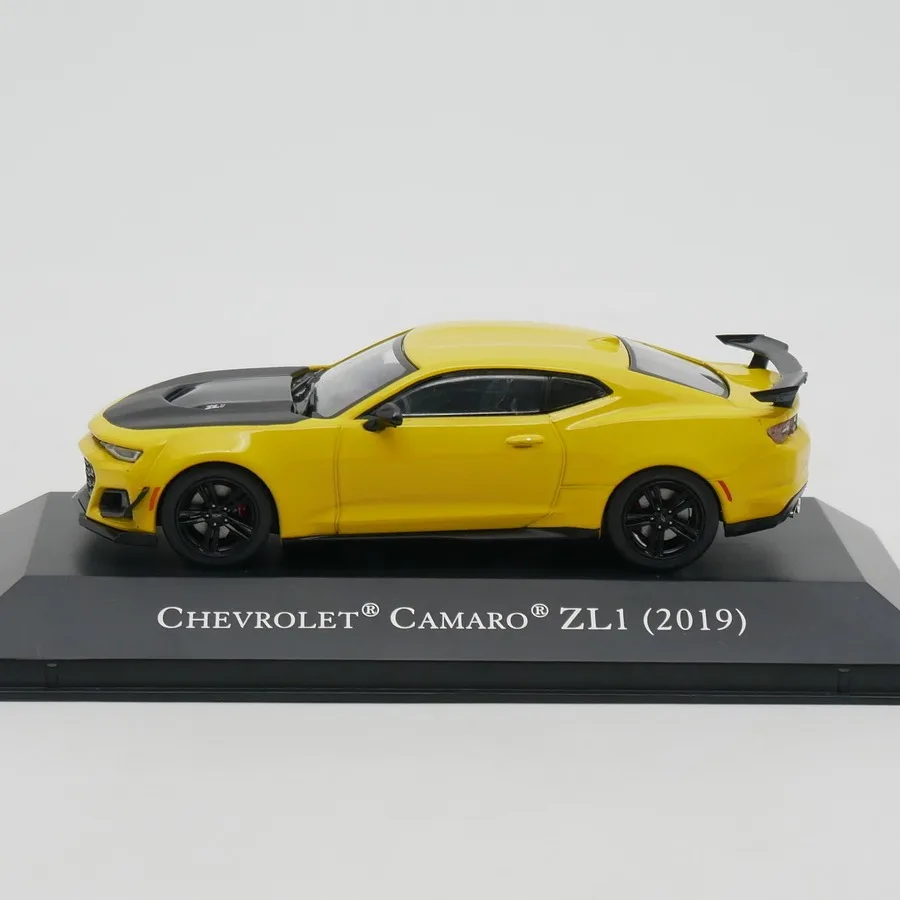 1:43 Scale Camaro ZL1 2019 Alloy Car Model Collection Ornaments