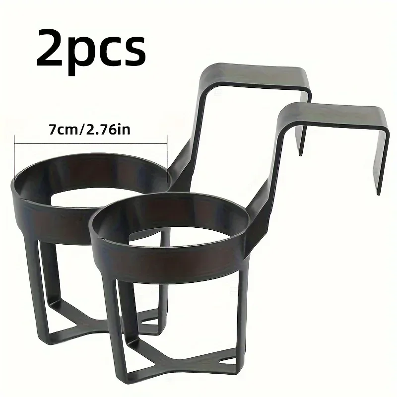 Double Deluxe Drinks Mug Car Holder Set Perfect Cup Holders for Your Vehicle; 2pcs Drinks Mug Car Holder Water Bottle Cup Stand