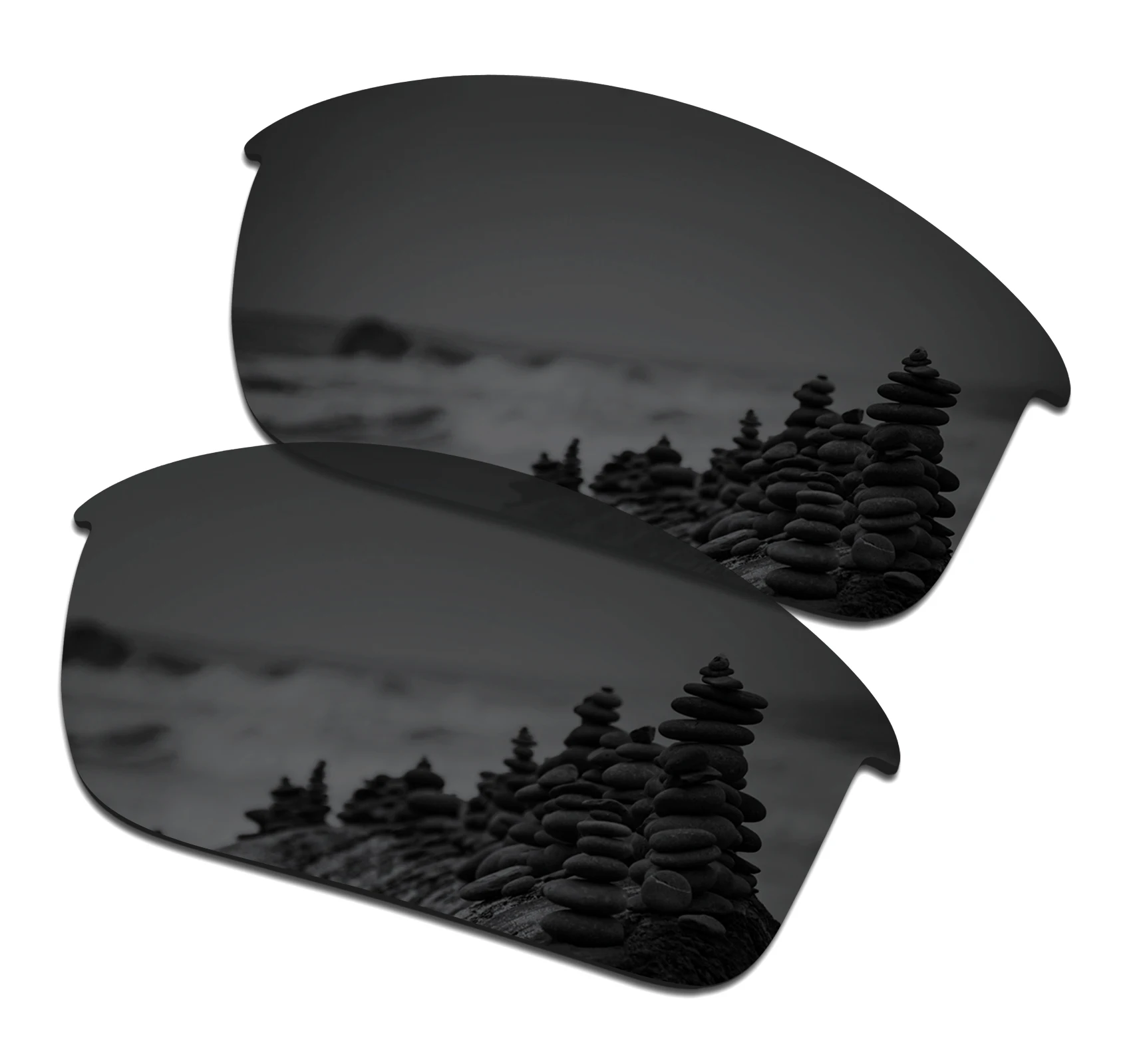 SmartVLT Polarized Replacement Lenses for Oakley Bottle Rocket OO9164 62mm Sunglasses