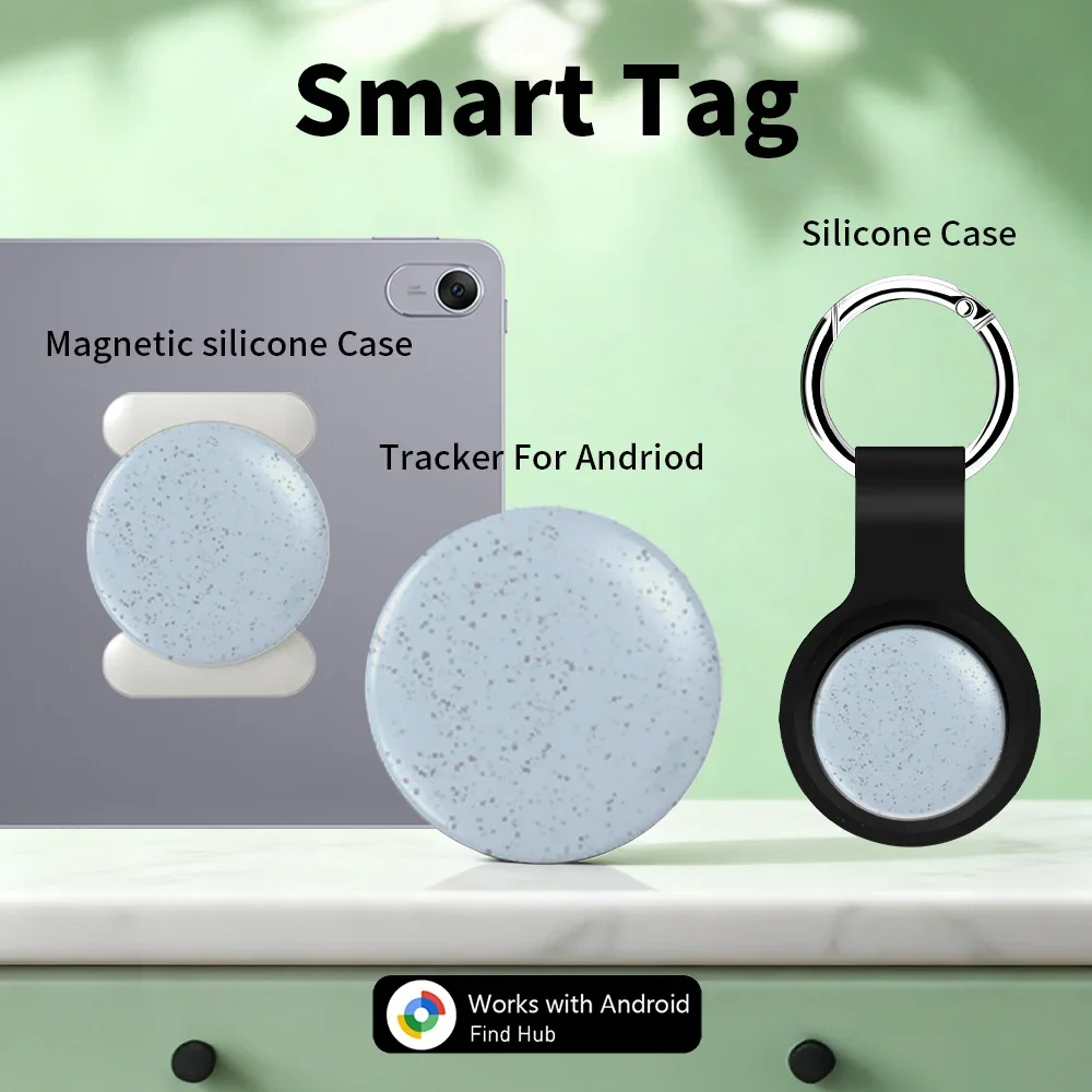 

Eco-Friendly Smart Tag Bluetooth 5.2 Locato Anti-Lost Finder for Keys Wallet Bag Android ButtonTracker Work With Google Find Hub