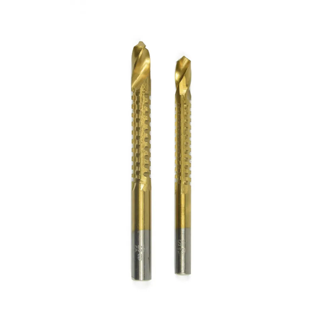 

6Pcs Stainless Steel Spiral Drill Bits High- Hole Drilling Electric Drill Accessories 3Mm-8Mm Golden