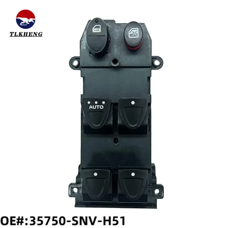 

35750-SNV-H51 35750SNVH51 Переключатель управления стеклоподъемником правой стороны вождения для Honda Civic 2006-2011
