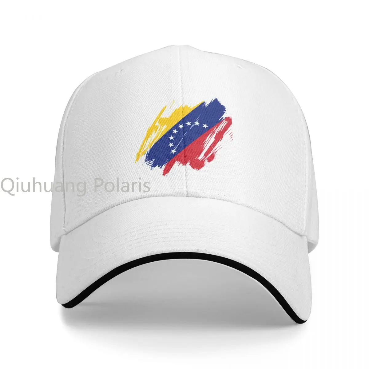 

Venezuelan Venezuela Flag Baseball Cap Fashion Sandwich Hat Men Women Adjustable Dad Hat Travel Gift