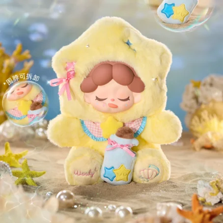 

Dodosugar Wendy Moonlit Sea Series виниловое лицо плюшевая глухая коробка милые модные коллекционные игрушки для декора комнаты подарок на Рождество и день рождения