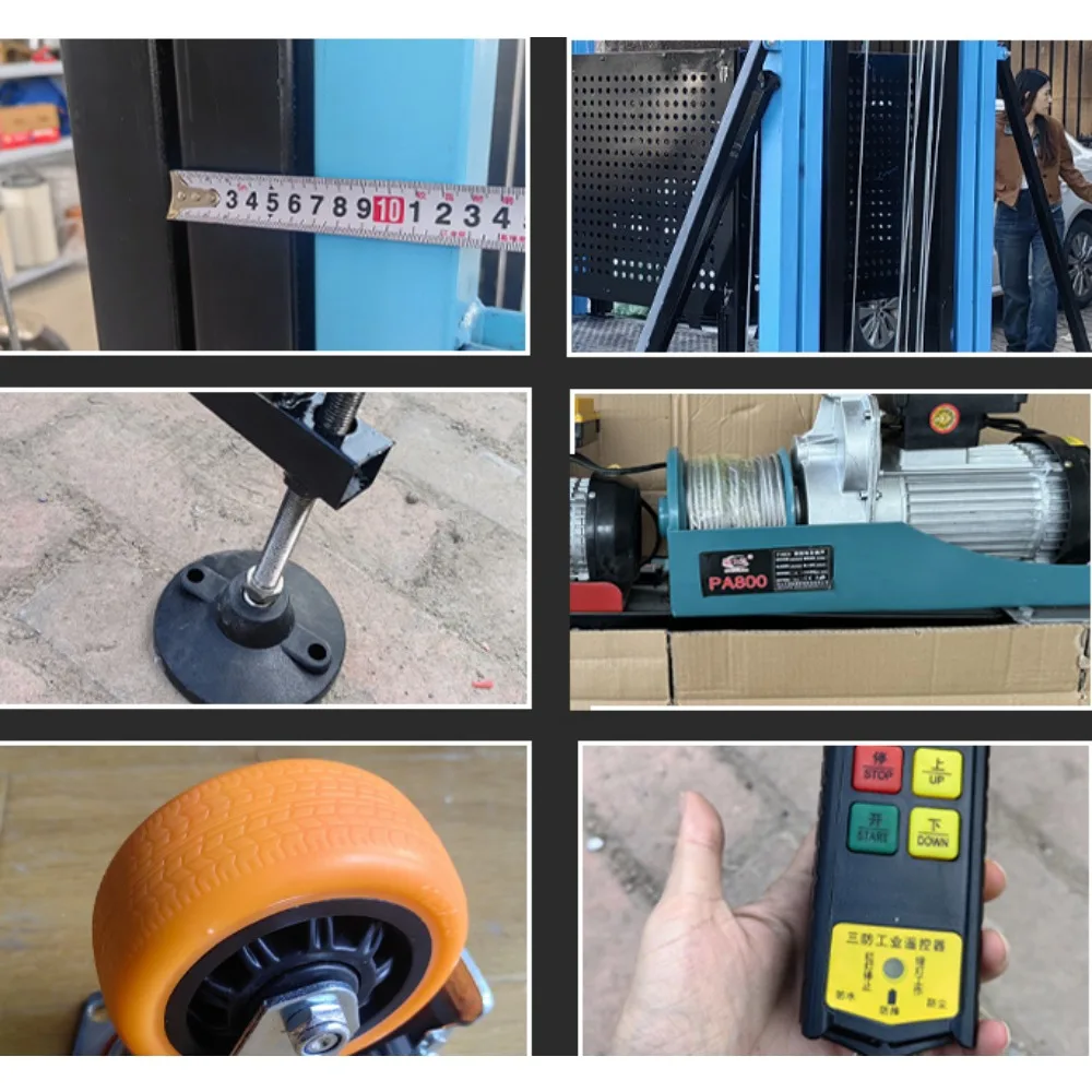 Plataforma de elevação doméstica para andaime elétrico móvel