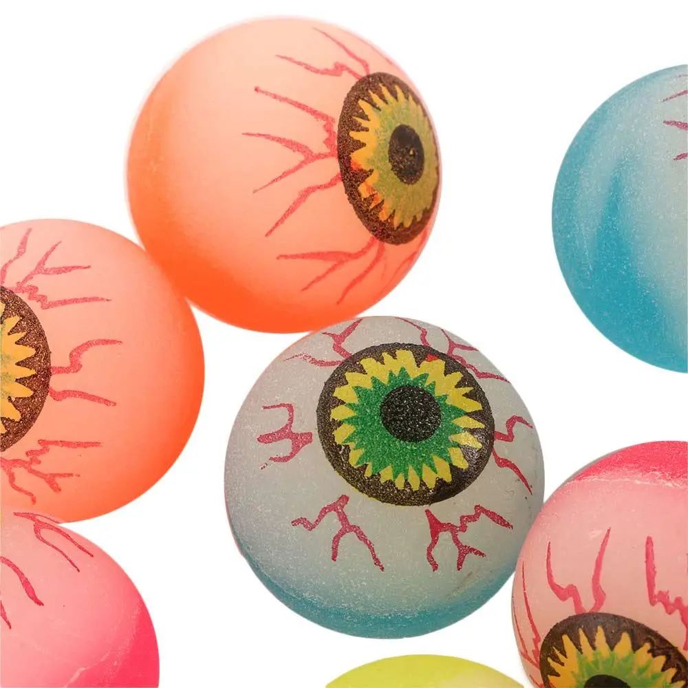 Games Children Gifts Bath Toys Kids Bouncy Toy Scary Eye Balls Jumping Balls Halloween Party Supplies Halloween Bouncy Balls