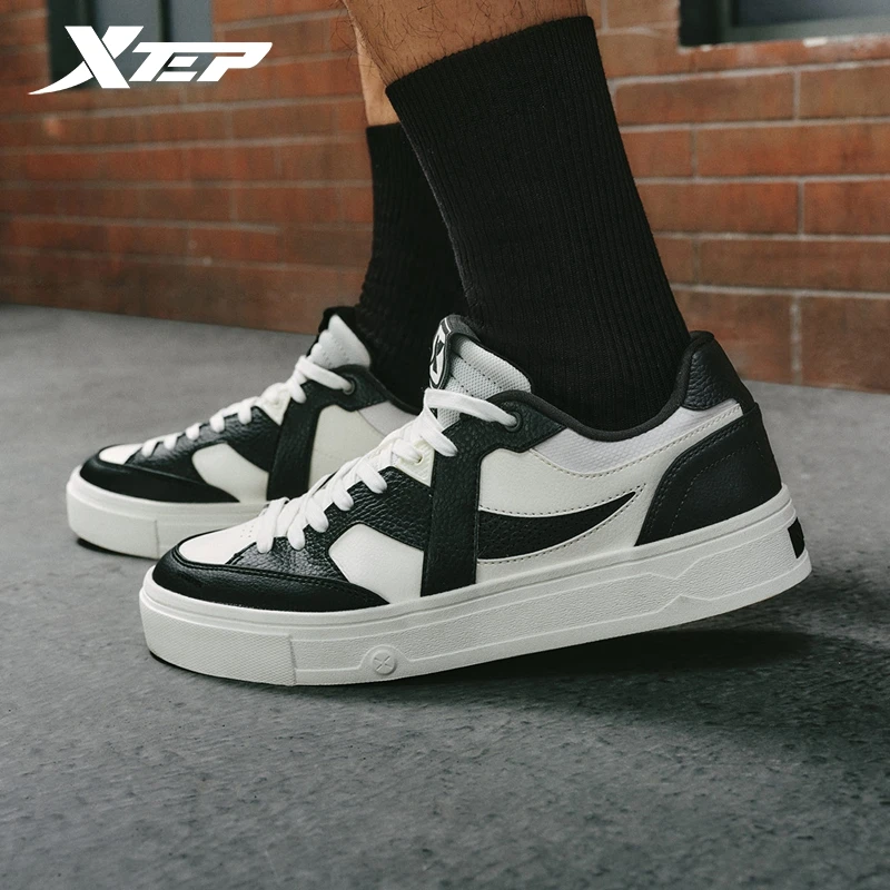 Xtep MAXX-SE Skateboarding Shoes For Men 2024 Summer Non-Slip Men\'s Skate Shoes Trekking Soft Comfortable Sneakers 876219310005