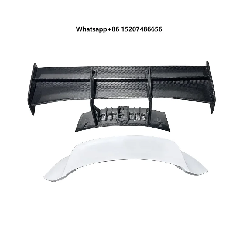 G3 RS Style Dry Carbon Fiber Rear Spoiler GT Car Auto Parts