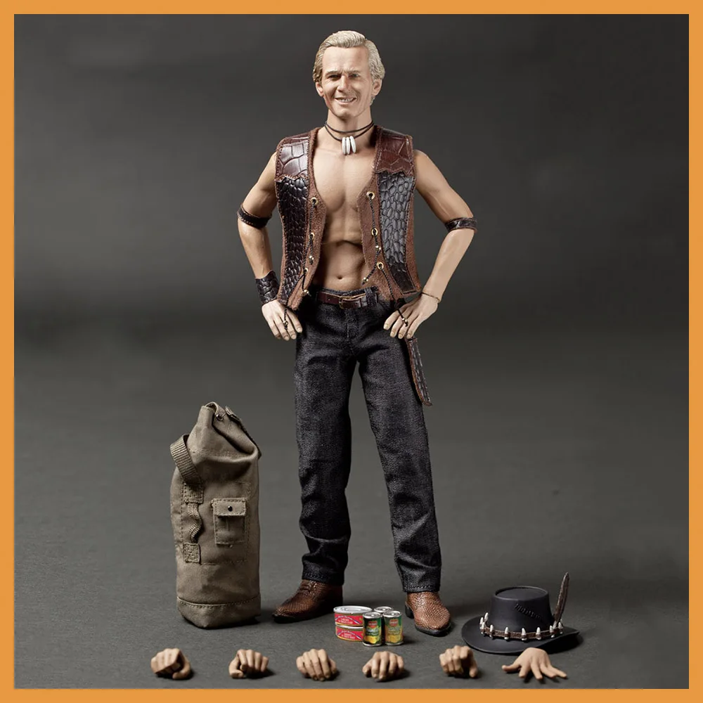 In Stock CRAFTONE 004 1/6 Scale Male Soldier Bushman Paul Hogan Model Toy 12'' Action Figure Full Set For Fans Collection