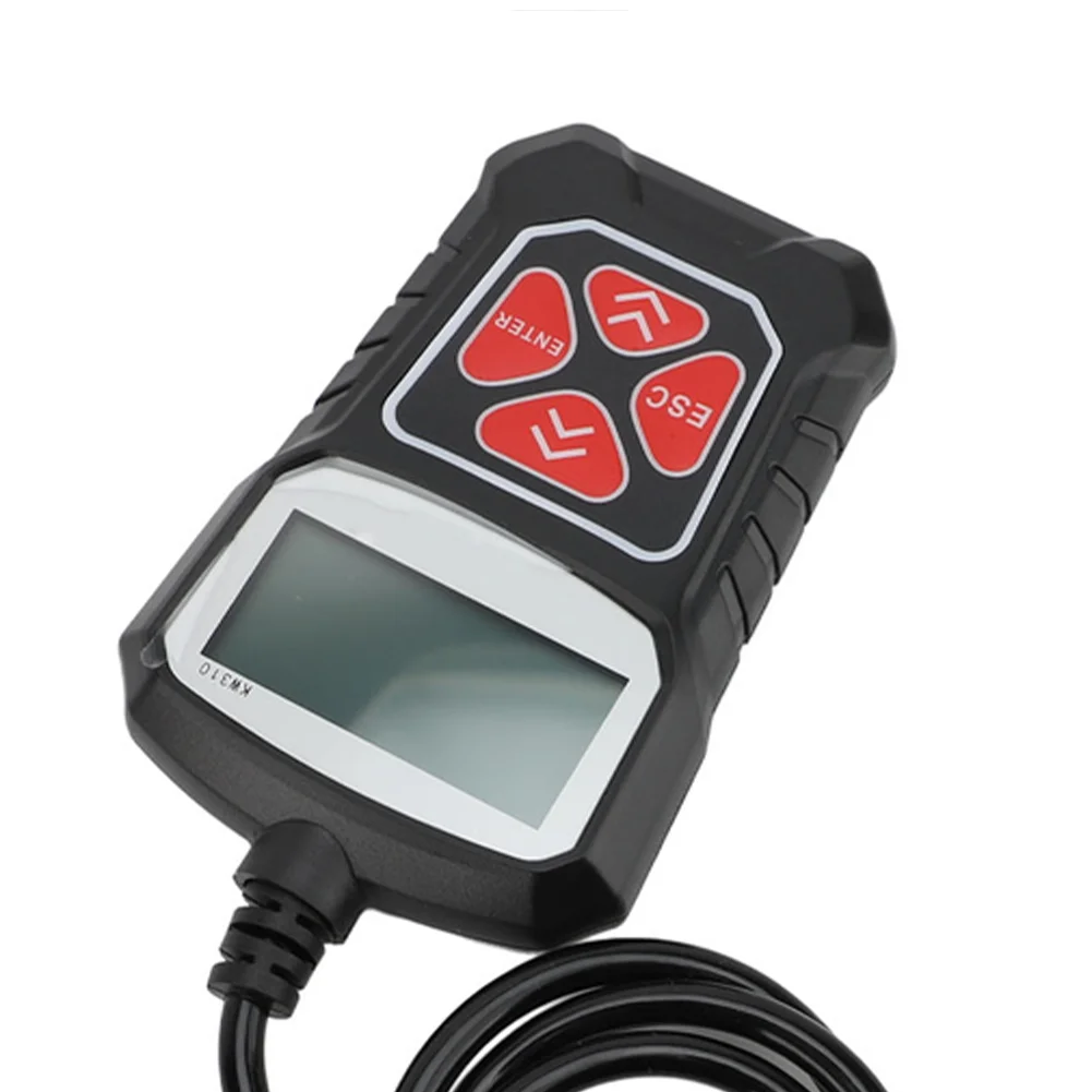KW310 Multilingual Diagnostic Tool for 12V for obd2 Vehicles Reads Trouble Codes VIN CIN CVN and Confirms Readiness Status