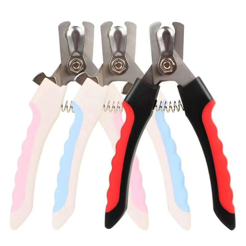 Pet Nail Clippers with Sickle Large Dog Nail Clippers Multifunctional Stainless Steel Grooming Scissors Grooming Tools Animals