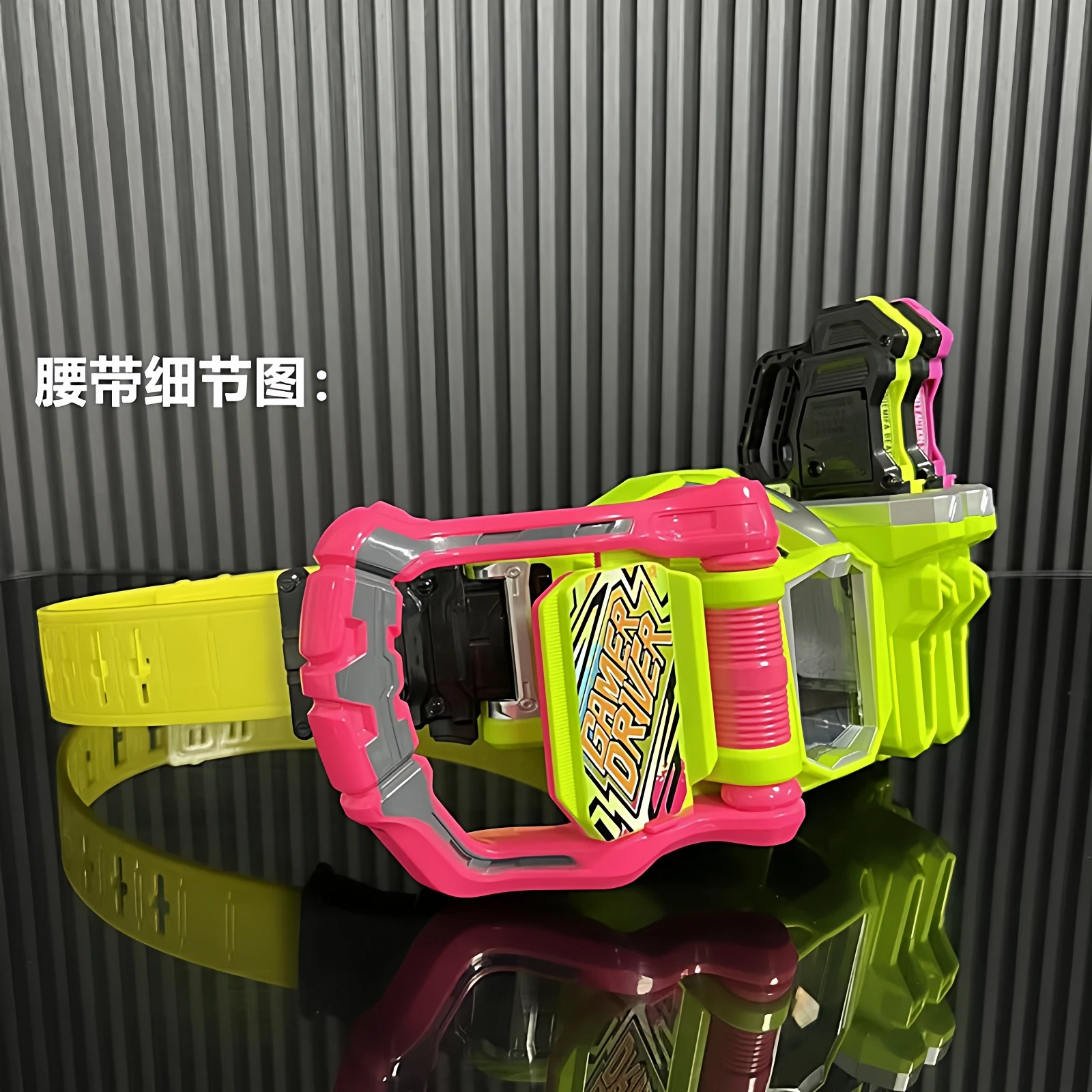حزام محول Kamen Rider Dx Ex-Aid Eckside Dx Drive - خرطوشة ألعاب الحركة أنيمي الربط في جميع أنحاء خرطوشة Dj