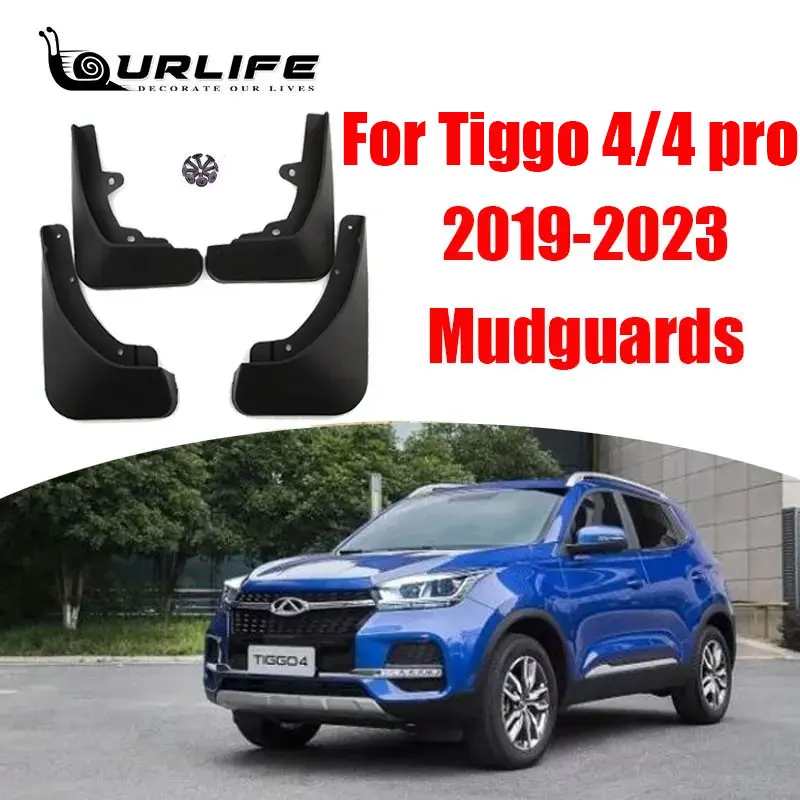 Mudguards for Chery Tiggo 4 e 5x Pro DR 5.0 2023 2022 2021 2020 Fender Mud Flaps Guard Splash Flap Mudguard Car Accessories