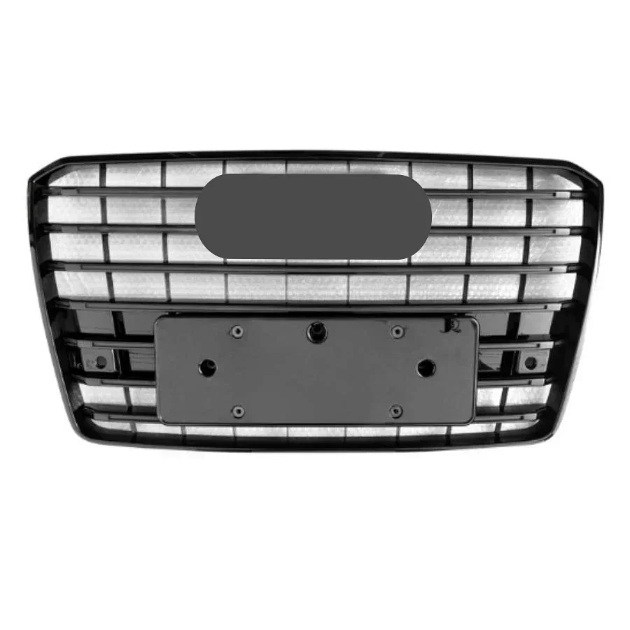 Car Front Bumper Grill Center Grille for   A8 D5 2015 2016 2017 2018 for S8 Style for W12 Grill for RS8 Grill