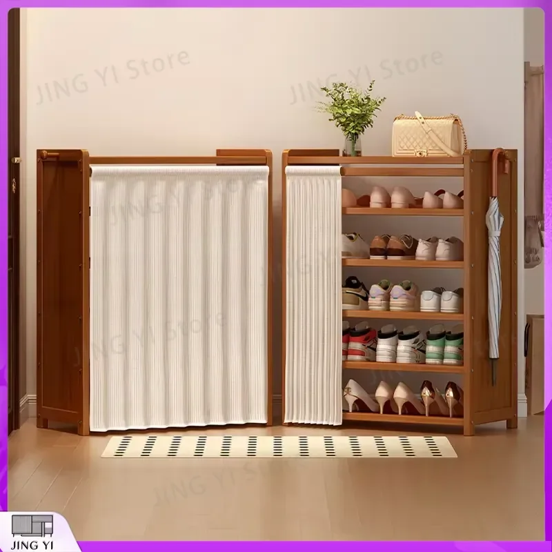 Large Capacity Dust Proof Multi Layer Shoe Cabinet Storage Rack for Entryway Hallway Apartment Dormitory Home Organization