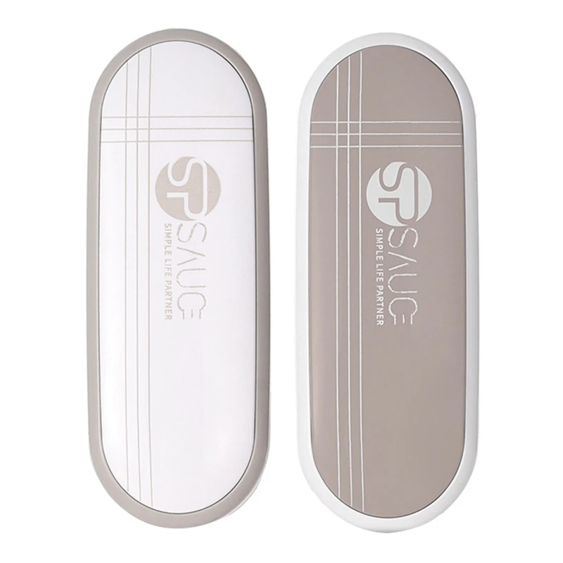 Mini máquina de sellado a presión de mano, sellado de impulso fácil de llevar, embalaje de impulso, sellador de bolsas de polietileno de plástico, ventiladores de Clip para el hogar