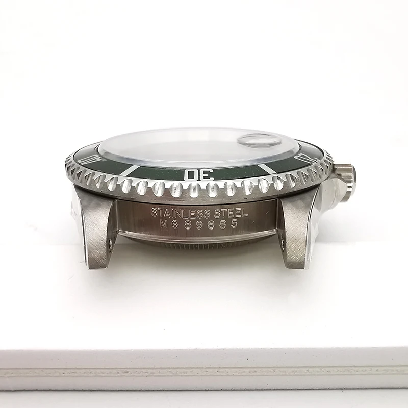 High Qulity 904L Stainless Steel Watch Case For Vintage 40mm Submariner 16610, Fits to 3135 Movement Aftermarket Watch Parts