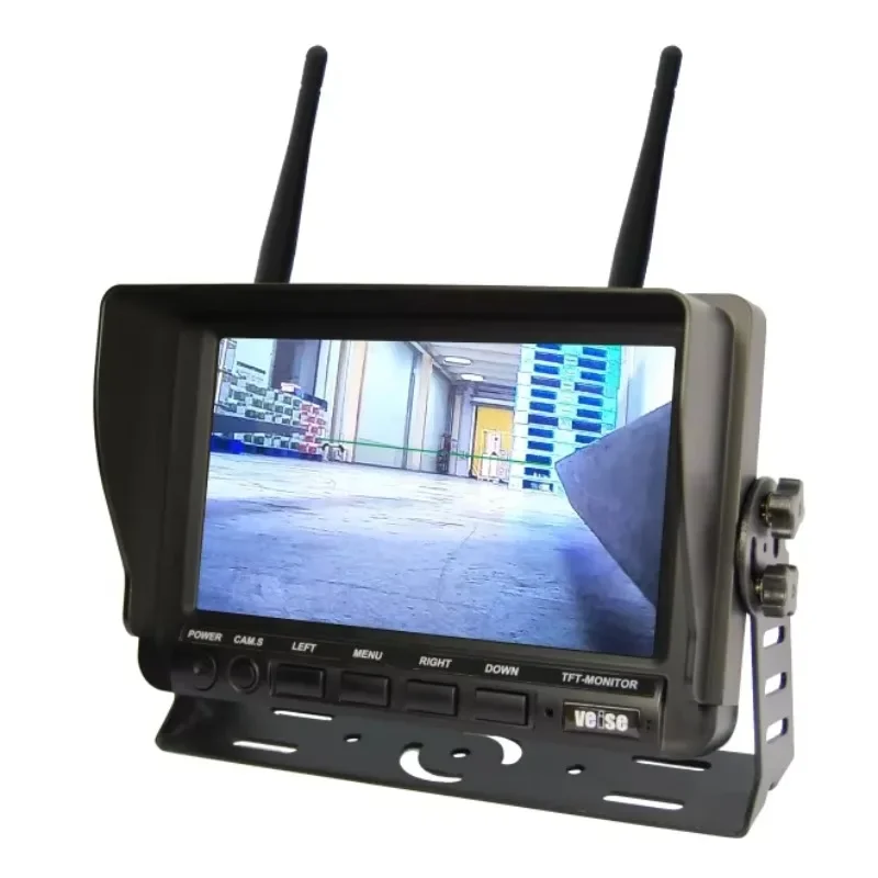 

New VEISE Auto Electronics 360 Came 7 Inch Car Monit Wireless Reverse Came For Forklift Truck