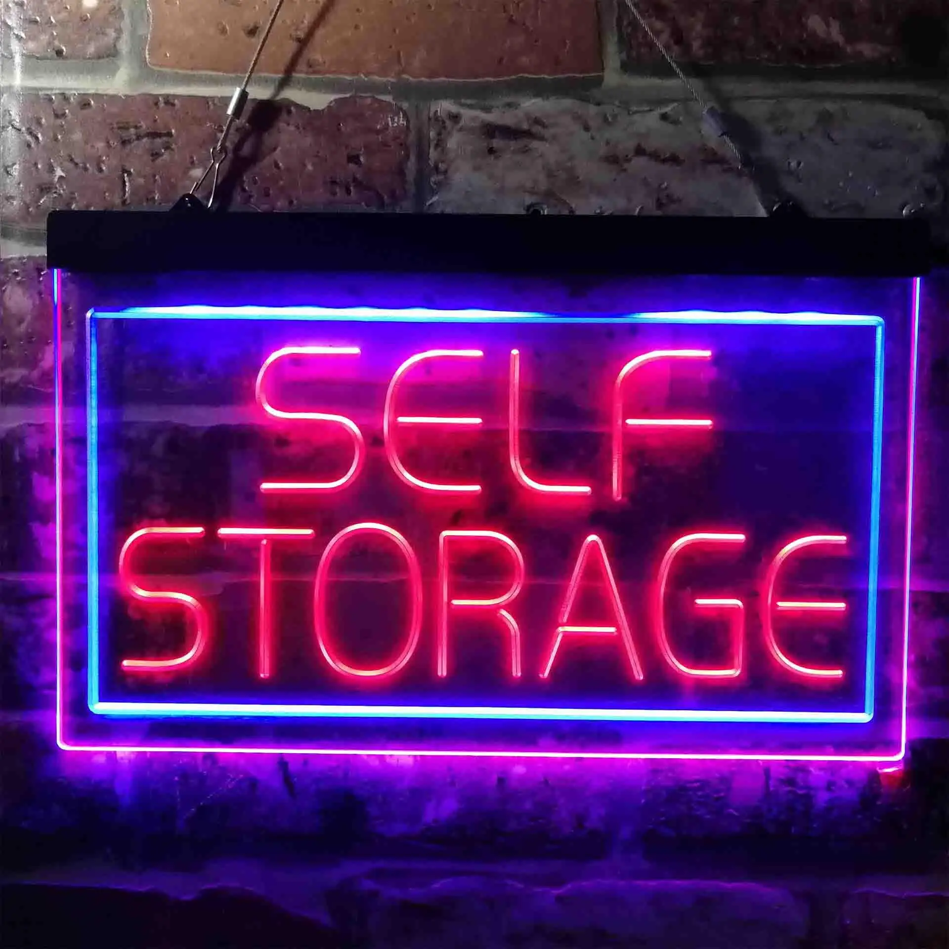 

Self Storage Dual Color Led Neon Sign st6-i3782