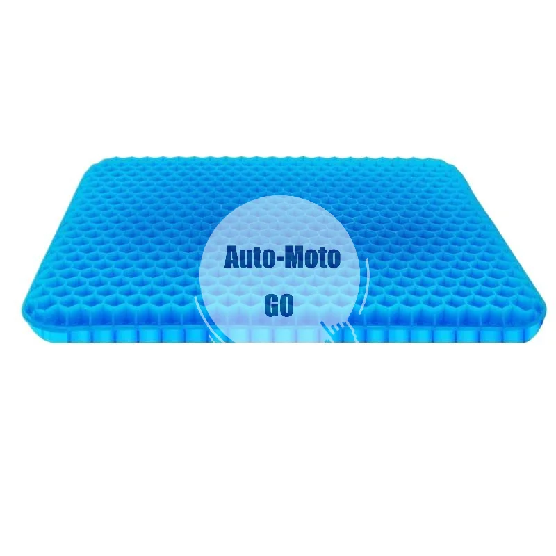 Honeycomb Gel Seat Cushion Cooling Breathable Soft Ergonomic Support Pad for Car Student Desk Chair Long Sitting
